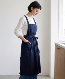 Sew loop（ソーループ）の「タックワンピース風撥水エプロン（エプロン）」