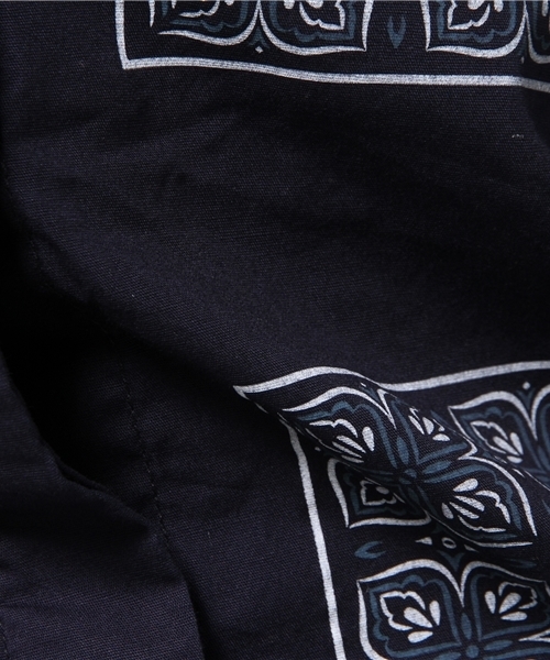 MOUSSY（マウジー）の「VINTAGE SCARF SH（シャツ/ブラウス・レディース・ホワイト系その他/ダークネイビー・FREE）」の10枚目の写真