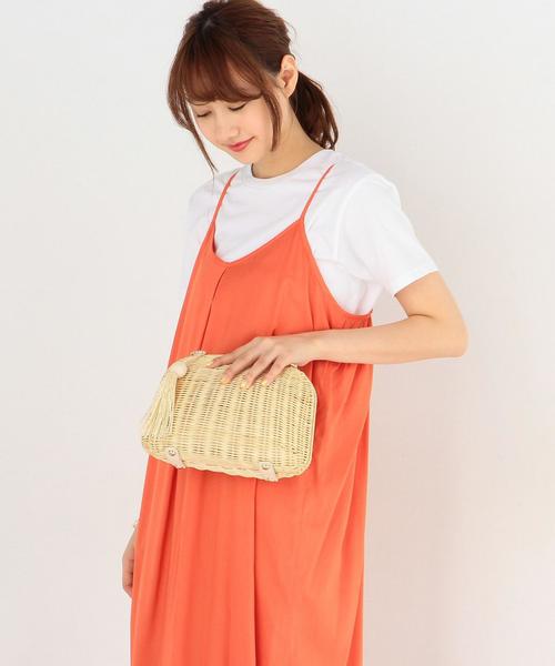 Another Edition（アナザーエディション）の「ラタンショルダーバッグ/AEBFC RTN SHLD（ショルダーバッグ・レディース・ナチュラル/ライム・FREE）」の11枚目の写真