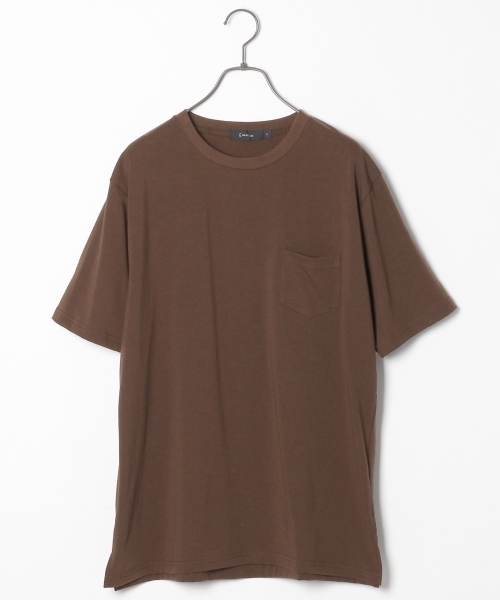 RAGEBLUE（レイジブルー）の「TCPU天竺Tシャツ2 /735471（Tシャツ/カットソー・メンズ・オリーブ/ネイビー/ダークブラウン・MEDIUM/LARGE）」の2枚目の写真