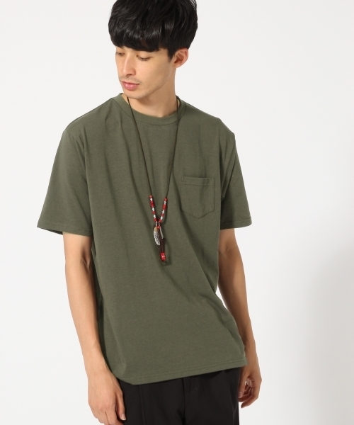 RAGEBLUE（レイジブルー）の「TCPU天竺Tシャツ2 /735471（Tシャツ/カットソー・メンズ・オリーブ/ネイビー/ダークブラウン・MEDIUM/LARGE）」の14枚目の写真