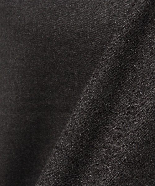 Denime（ドゥニーム）の「無地フランネルVネックトップス（Tシャツ/カットソー・レディース・ブラック/グレー・FREE）」の9枚目の写真