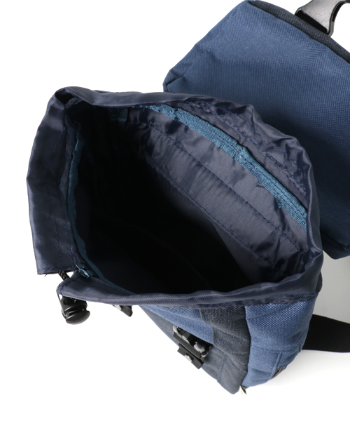 WEGO(ウィゴー)の「WEGO/フラップボディバッグ(ボディバッグ/ウエストポーチ・メンズ・グレー/ブラック/ネイビー・FREE)」の6枚目の写真
