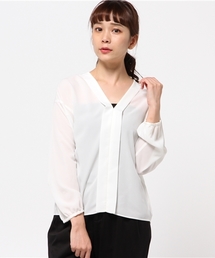 N.（N. Natural Beauty Basic） | テープフリルブラウスⅡ(シャツ/ブラウス)