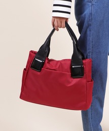 BASE（ベース）の「【軽量】 7つのポケット付！ ナイロントートバッグ ユニセックス（トートバッグ）」