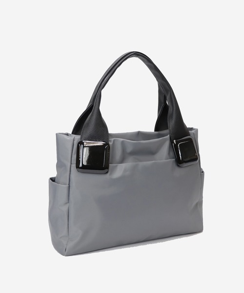 セール】【軽量】 7つのポケット付！ ナイロントートバッグ ユニ