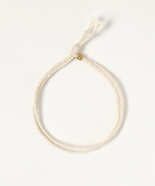 Esperanto（エスペラント）の「esperanto (エスペラント)/ヘンプ　アンクレット（アンクレット・メンズ・パープル/イエロー/オレンジ/ブラック/ブラウン/グリーン/オフホワイト/ナチュラル/ブルー/ターコイズブルー/レッド・ONE SIZE）」の14枚目の写真