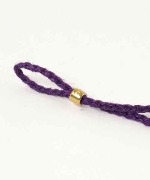 Esperanto（エスペラント）の「esperanto (エスペラント)/ヘンプ　アンクレット（アンクレット・メンズ・パープル/イエロー/オレンジ/ブラック/ブラウン/グリーン/オフホワイト/ナチュラル/ブルー/ターコイズブルー/レッド・ONE SIZE）」の13枚目の写真