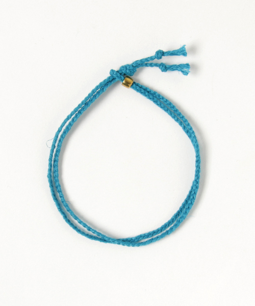 Esperanto（エスペラント）の「esperanto (エスペラント)/ヘンプ　アンクレット（アンクレット・メンズ・パープル/イエロー/オレンジ/ブラック/ブラウン/グリーン/オフホワイト/ナチュラル/ブルー/ターコイズブルー/レッド・ONE SIZE）」の19枚目の写真