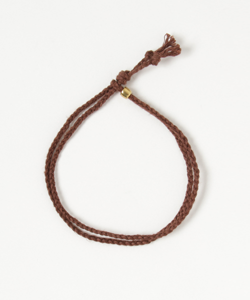 Esperanto（エスペラント）の「esperanto (エスペラント)/ヘンプ　アンクレット（アンクレット・メンズ・パープル/イエロー/オレンジ/ブラック/ブラウン/グリーン/オフホワイト/ナチュラル/ブルー/ターコイズブルー/レッド・ONE SIZE）」の20枚目の写真