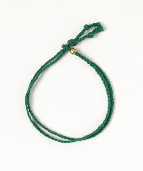 Esperanto（エスペラント）の「esperanto (エスペラント)/ヘンプ　アンクレット（アンクレット・メンズ・パープル/イエロー/オレンジ/ブラック/ブラウン/グリーン/オフホワイト/ナチュラル/ブルー/ターコイズブルー/レッド・ONE SIZE）」の21枚目の写真