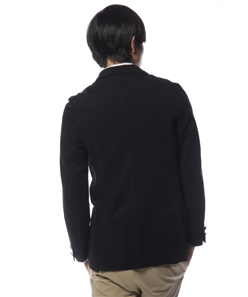 SHIPS JET BLUE(シップスジェットブルー)の「エンブレムスクールジャケット(テーラードジャケット・メンズ・ブラック/ネイビー・MEDIUM/LARGE/SMALL)」の4枚目の写真