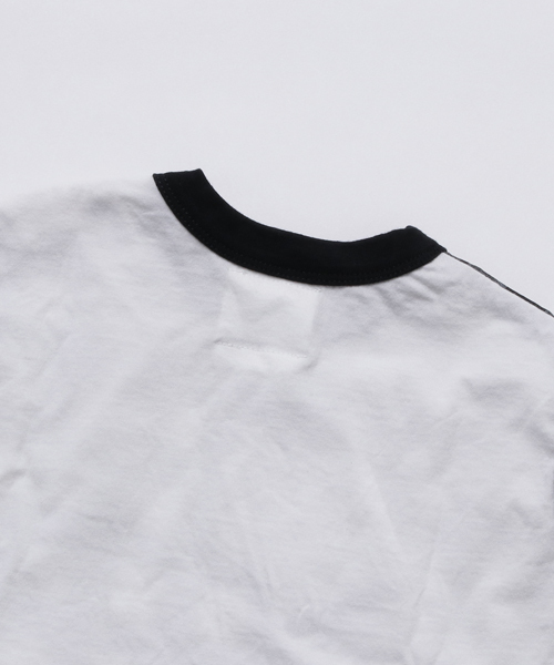 SWAP MEET MARKET(スワップミートマーケット)の「ギンガムプリント Tシャツ(Tシャツ/カットソー・キッズ・ホワイト/レッド・140/90/110/130/100/120)」の7枚目の写真