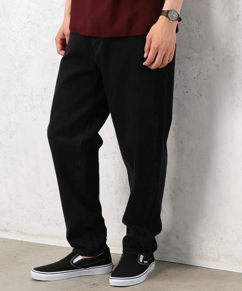 green label relaxing(グリーンレーベルリラクシング)の「ST BLN 5ポケット セルビッチデニムパンツ ◆(デニムパンツ・メンズ・ブラック/ネイビー・MEDIUM/SMALL/LARGE)」の1枚目の写真