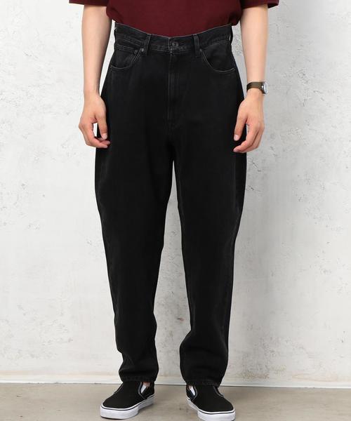 green label relaxing(グリーンレーベルリラクシング)の「ST BLN 5ポケット セルビッチデニムパンツ ◆(デニムパンツ・メンズ・ブラック/ネイビー・MEDIUM/SMALL/LARGE)」の4枚目の写真