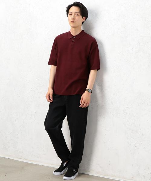 green label relaxing(グリーンレーベルリラクシング)の「ST BLN 5ポケット セルビッチデニムパンツ ◆(デニムパンツ・メンズ・ブラック/ネイビー・MEDIUM/SMALL/LARGE)」の6枚目の写真