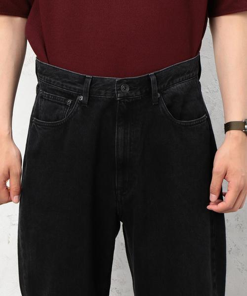 green label relaxing(グリーンレーベルリラクシング)の「ST BLN 5ポケット セルビッチデニムパンツ ◆(デニムパンツ・メンズ・ブラック/ネイビー・MEDIUM/SMALL/LARGE)」の7枚目の写真