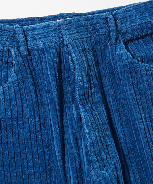 AMERICAN RAG CIE(アメリカンラグシー)の「太畝コーデュロイ ワイドパンツ(その他パンツ・メンズ・ブラック/インディゴブルー・1/2)」の7枚目の写真