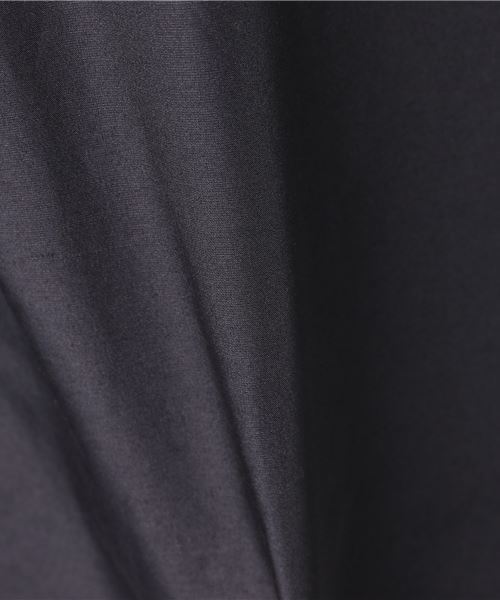 muller of yoshiokubo(ミュラーオブヨシオクボ)の「【muller of yoshiokubo】Gather sleeve top MLF17208(シャツ/ブラウス・レディース・ネイビー/ベージュ・38)」の4枚目の写真
