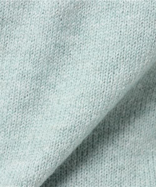 earth music&ecology（アースミュージックアンドエコロジー）の「・ショートボリュームニットプルオーバー（ニット/セーター・レディース・チャコールグレー/ベージュ/ネイビー/アイボリー/ミント/ピンクベージュ・FREE）」の8枚目の写真