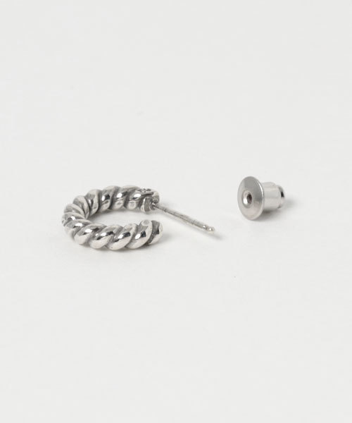 SunKu（サンク）の「39/サンク TWT Silver Pierce ピアス（ピアス（片耳用）・メンズ・シルバー・FREE）」の4枚目の写真