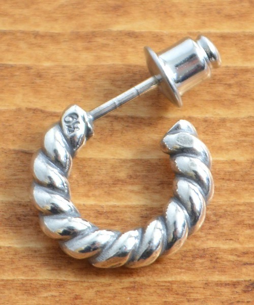 39/サンク TWT Silver Pierce（ピアス（片耳用））｜SunKu