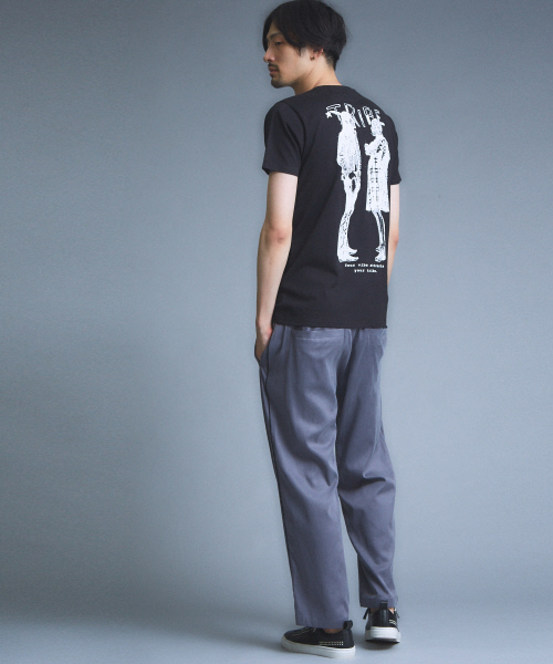 5351 POUR LES HOMMES(ゴーサンゴーイチプールオム)の「フィブリルキュプラトラックバギーパンツ(その他パンツ・メンズ・ベージュ/ブラック/グレー・44/46/48)」の4枚目の写真