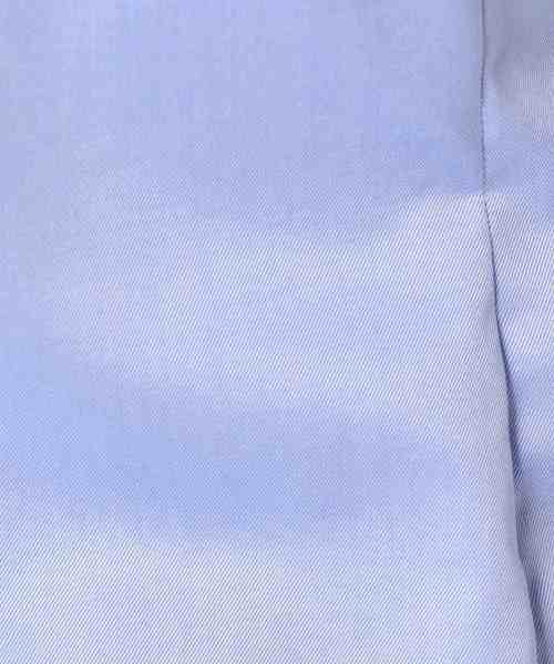 NARACAMICIE（ナラカミーチェ）の「コットンツイルフロントフリル七分袖ブラウス（シャツ/ブラウス・レディース・ホワイト/ブルー・MEDIUM/LARGE/SMALL）」の14枚目の写真