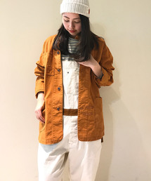 GREEN BOWL | Canvas Damage Coverall/キャンバス ダメージ カバーオール(カバーオール)