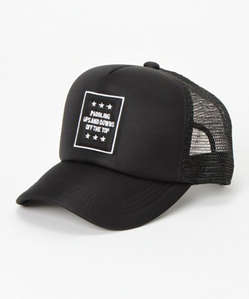 VENCEEXCHANGE（ヴァンスエクスチェンジ）の「刺繍ウレタンメッシュキャップ（キャップ・メンズ・ホワイト/ブラック/レッド・フリー）」の3枚目の写真