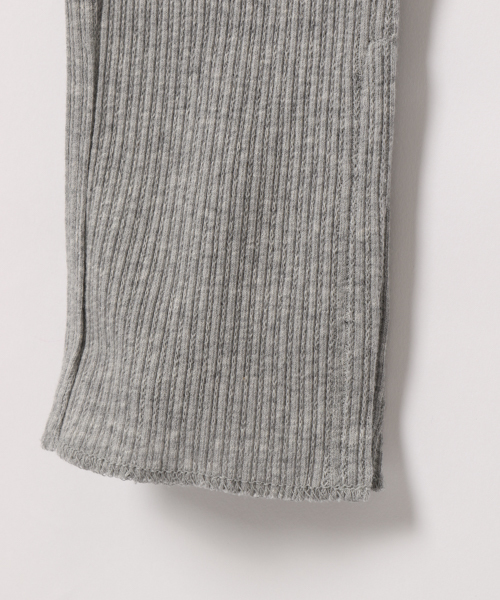 laboratory work（ラボラトリーワーク）の「リブカットパンツ（その他パンツ・レディース・ホワイト/ブラック/杢グレー・MEDIUM）」の7枚目の写真