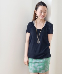 Khaju | Khaju:UネックポケットTEE(Tシャツ/カットソー)