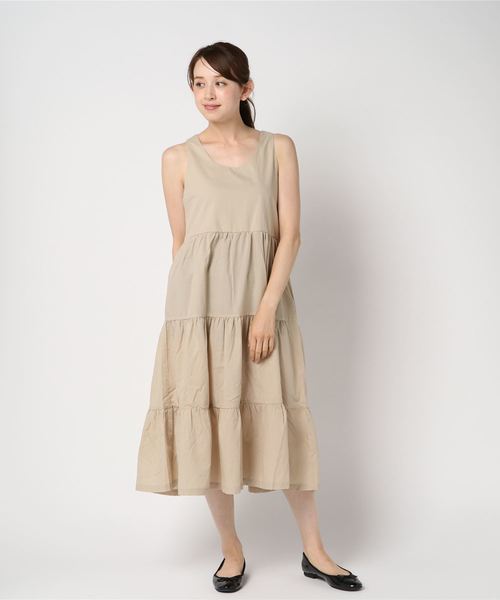 Ehka Sopo エヘカソポ の ノースリティアードワンピース ワンピース Wear