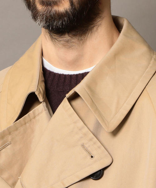 BEAUTY&YOUTH UNITED ARROWS（ビューティーアンドユースユナイテッドアローズ）の「BY ギャバジン トレンチコート о（トレンチコート・メンズ・ベージュ・MEDIUM/LARGE/SMALL/X-LARGE）」の5枚目の写真