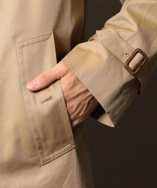 BEAUTY&YOUTH UNITED ARROWS（ビューティーアンドユースユナイテッドアローズ）の「BY ギャバジン トレンチコート о（トレンチコート・メンズ・ベージュ・MEDIUM/LARGE/SMALL/X-LARGE）」の14枚目の写真