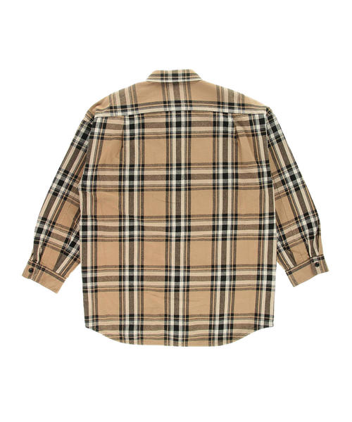 MONKEY TIME(モンキータイム)の「<monkey time> HEAVY CHECK TWILL OVER SIZED CPO/ネルシャツ ◆(シャツ/ブラウス・メンズ・ベージュ/レッド・LARGE/SMALL/MEDIUM/X-LARGE)」の18枚目の写真