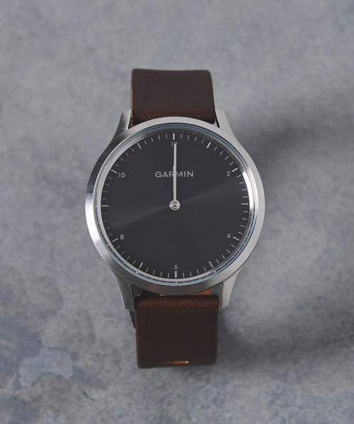 ガーミン vívomove HR BlackSilver leather vívomove™ HR | スマート