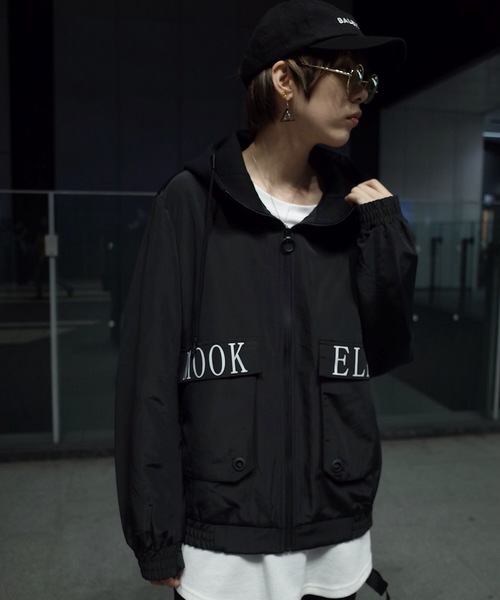 rovtski(ロフトスキー)の「【ビッグシルエット】SPIRITUAL ポケットモック ZIPパーカー/SPIRITUAL PKT MOOK ZIP PARKA(その他アウター・レディース・ブラック・FREE)」の10枚目の写真