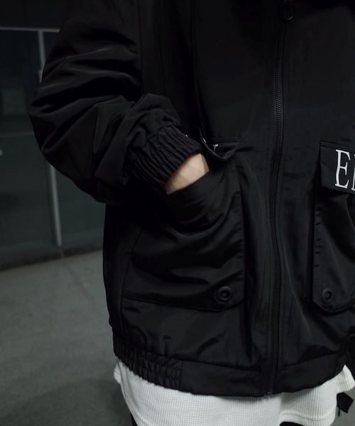 rovtski(ロフトスキー)の「【ビッグシルエット】SPIRITUAL ポケットモック ZIPパーカー/SPIRITUAL PKT MOOK ZIP PARKA(その他アウター・レディース・ブラック・FREE)」の13枚目の写真
