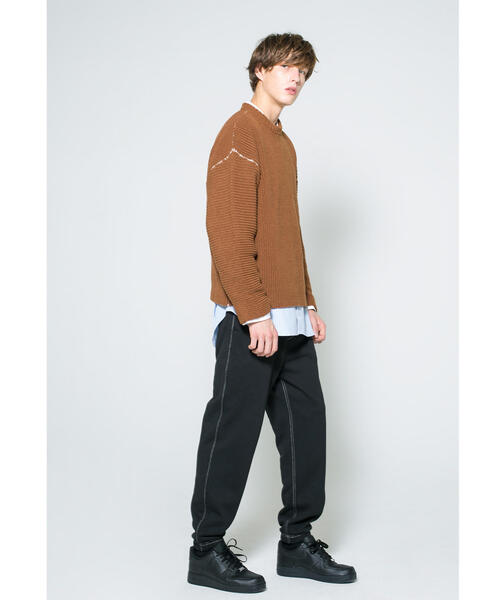 MONKEY TIME(モンキータイム)の「<monkey time> SWEAT PANTS stitch/スウェットパンツ(その他パンツ・メンズ・ブラック/グレー・SMALL/MEDIUM/LARGE)」の8枚目の写真