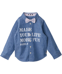 X-girl Stages | MAKE YOUR LIFE L/S SHIRT(シャツ/ブラウス)