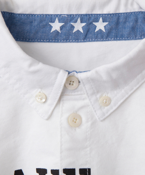 X-girl Stages（エックスガールステージス）の「MAKE YOUR LIFE L/S SHIRT（シャツ/ブラウス・キッズ・ホワイト/ピンク/ブルー・6T/5T/7T/4T）」の12枚目の写真