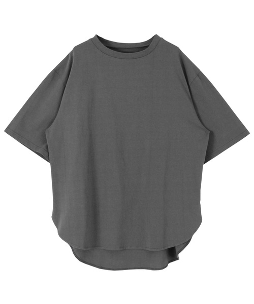 titivate(ティティベイト)の「オーバーサイズTシャツ(Tシャツ/カットソー・レディース・オフホワイト/ブラック/チャコールグレー/キャメル・S/M)」の7枚目の写真