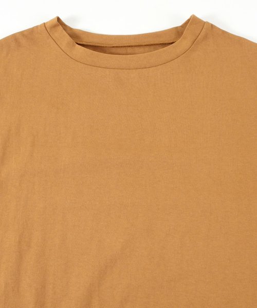 titivate(ティティベイト)の「オーバーサイズTシャツ(Tシャツ/カットソー・レディース・オフホワイト/ブラック/チャコールグレー/キャメル・S/M)」の14枚目の写真
