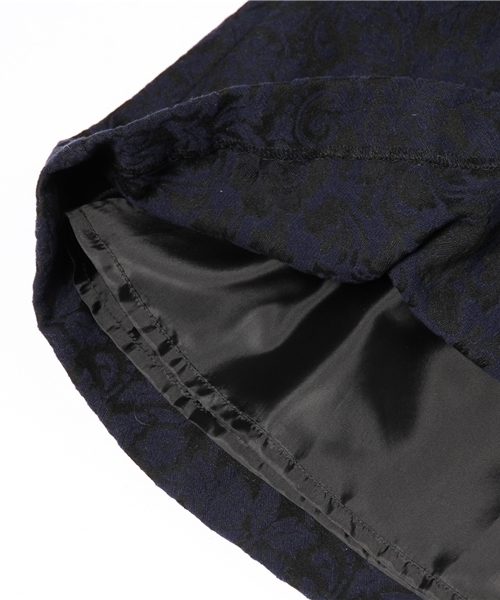 Ray BEAMS（レイビームス）の「□Ray BEAMS / ジャカード タックフレアーワンピース（ワンピース・レディース・ブラック/ネイビー・1/0）」の10枚目の写真