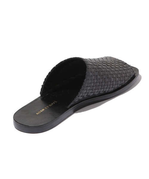 ADAM ET ROPE'（アダムエロペ）の「メッシュフラットサンダル（サンダル・レディース・オフホワイト/ブラック・36/37/38）」の3枚目の写真