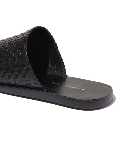 ADAM ET ROPE'（アダムエロペ）の「メッシュフラットサンダル（サンダル・レディース・オフホワイト/ブラック・36/37/38）」の6枚目の写真