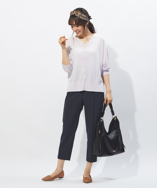 PICHE ABAHOUSE(ピシェ アバハウス)の「チュールメッシュフラットシューズ(パンプス・レディース・ブラック/キャメル/オフホワイト・37/38/36/39/40/35/34)」の4枚目の写真