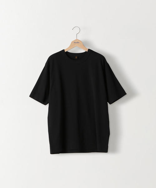 BATONER(バトナー)の「<BATONER> SMOOTH PACK TEE/Tシャツ(Tシャツ/カットソー・メンズ・ブラック/ホワイト・3/2)」の4枚目の写真