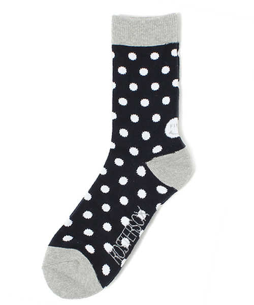 SHIPS JET BLUE（シップスジェットブルー）の「ROSTER: ドット ソックス（ソックス/靴下・メンズ・グリーン/ネイビー・ONE SIZE）」の2枚目の写真